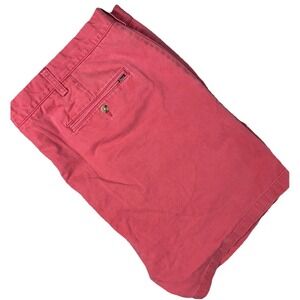 Polo Ralph Lauren Men's Classic Fit 6"Chino Shorts Size 44B Big Flat Front Coral